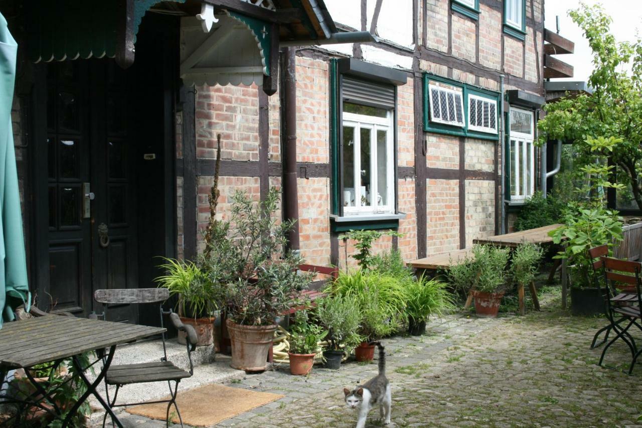 Apartments Cafe Brennnessel Veltheim Bagian luar foto